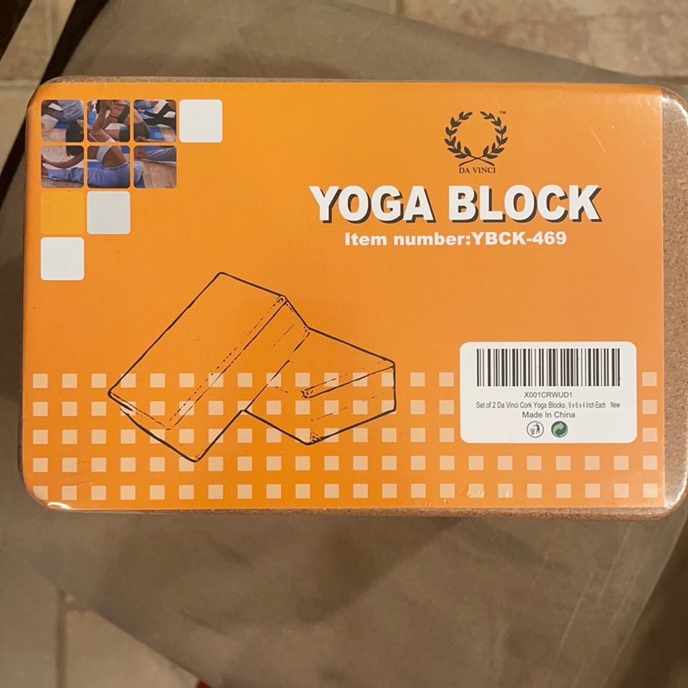 NEW DA VINCI yoga blocks